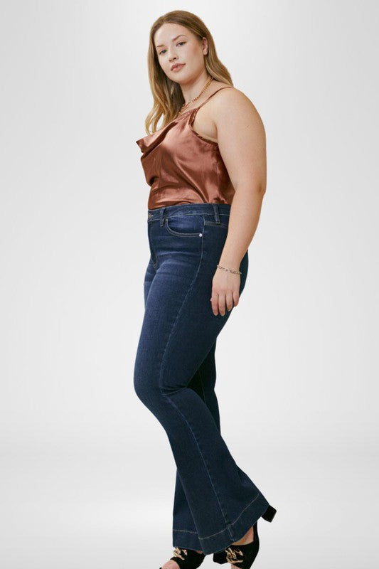 Pretty Belle High Rise Flare Jeans
