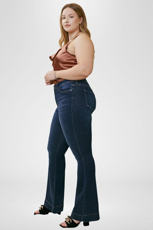 Pretty Belle High Rise Flare Jeans