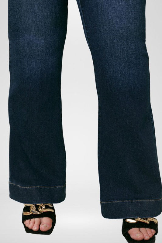 Pretty Belle High Rise Flare Jeans