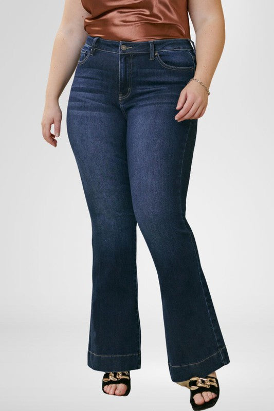 Pretty Belle High Rise Flare Jeans