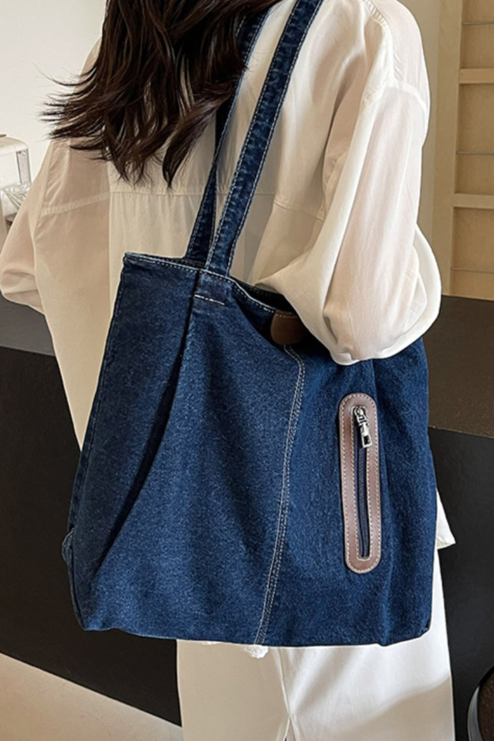 Denim Tote Bag