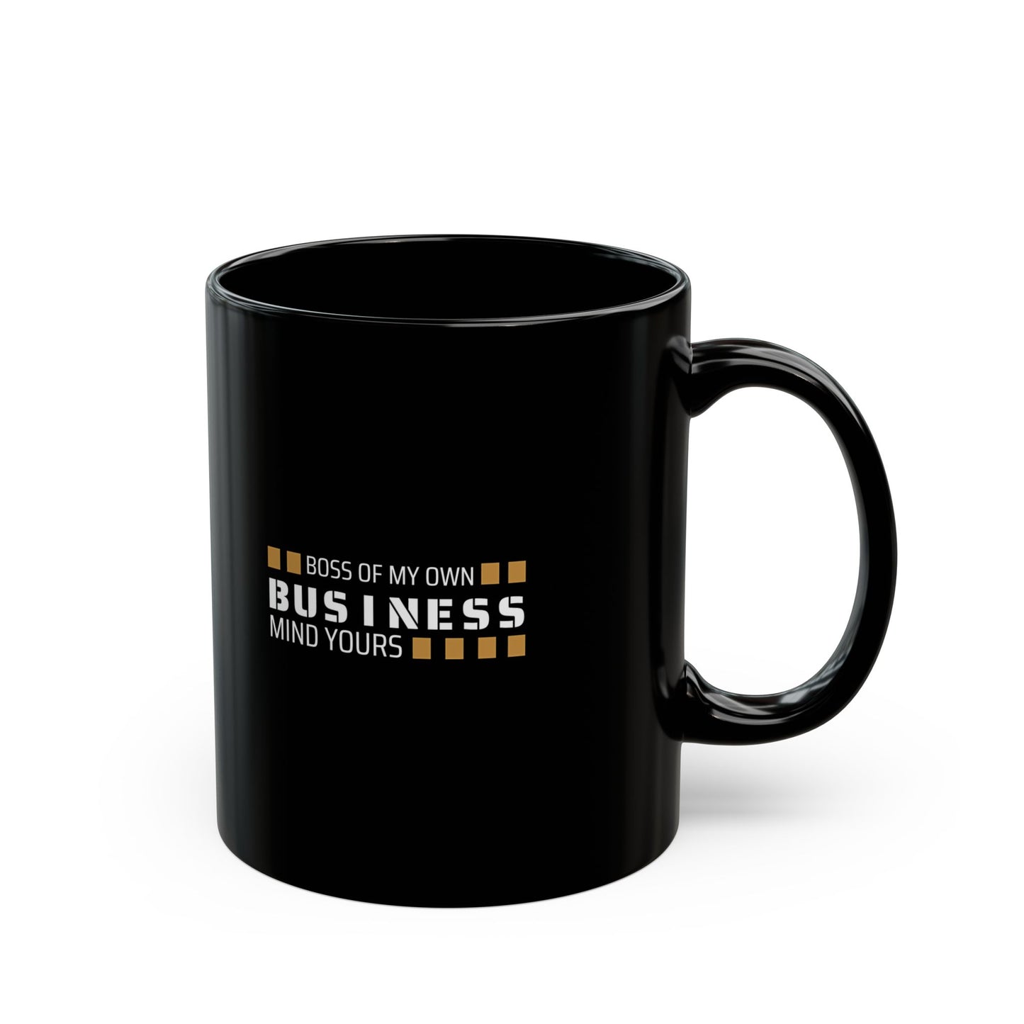Boss Business Black Mug (11oz, 15oz) T2