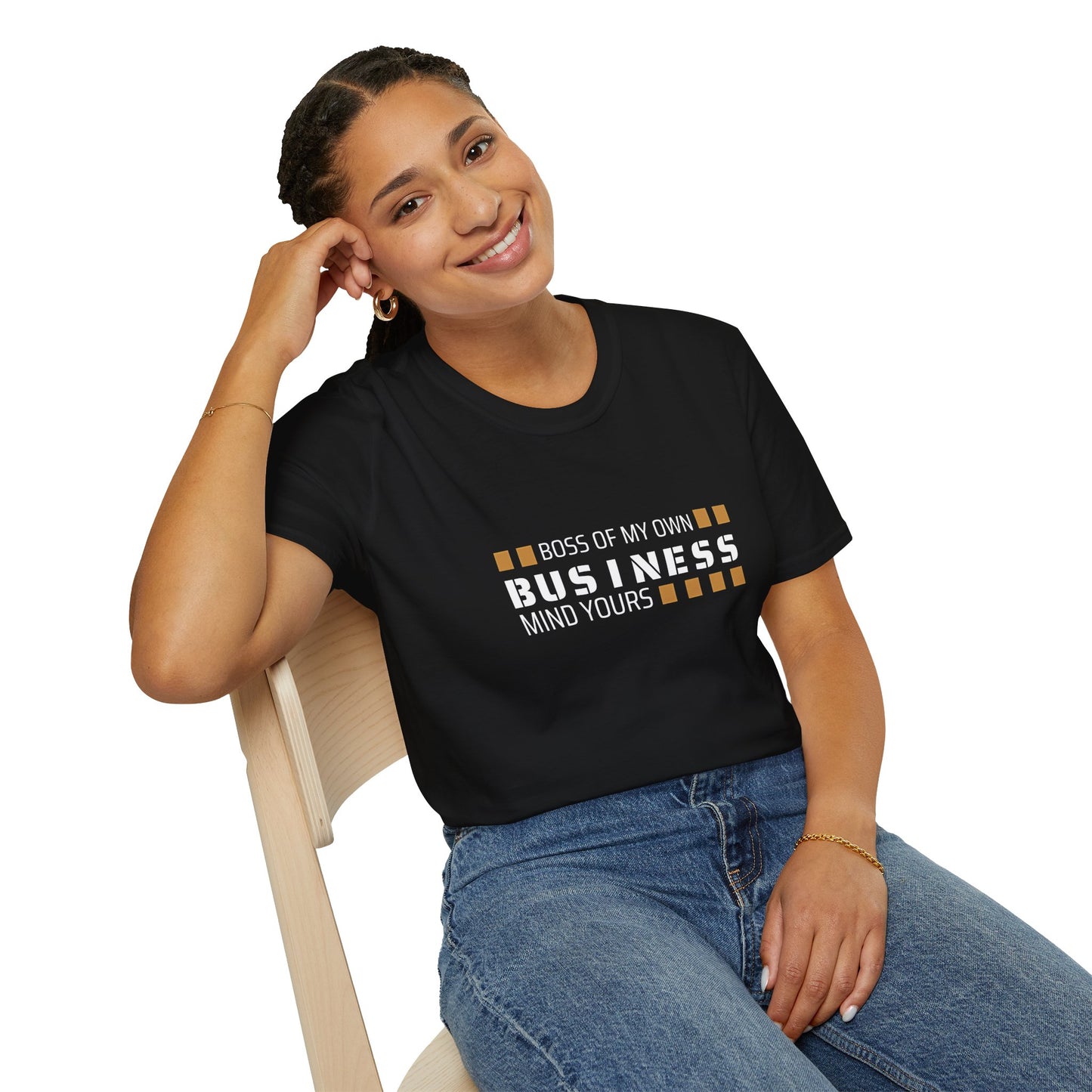 Boss of My Own Business Softstyle Tee Shirt