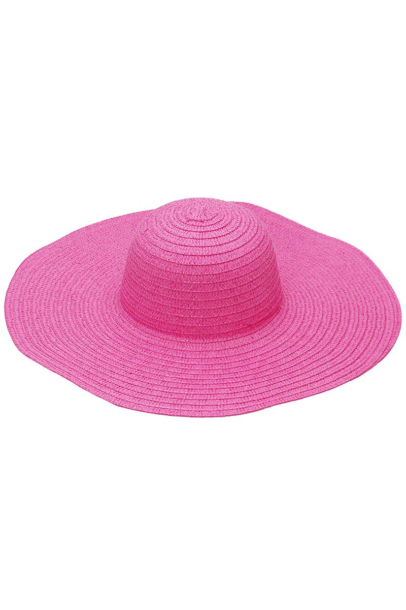 My Sunshine Hot Pink Beach Hat