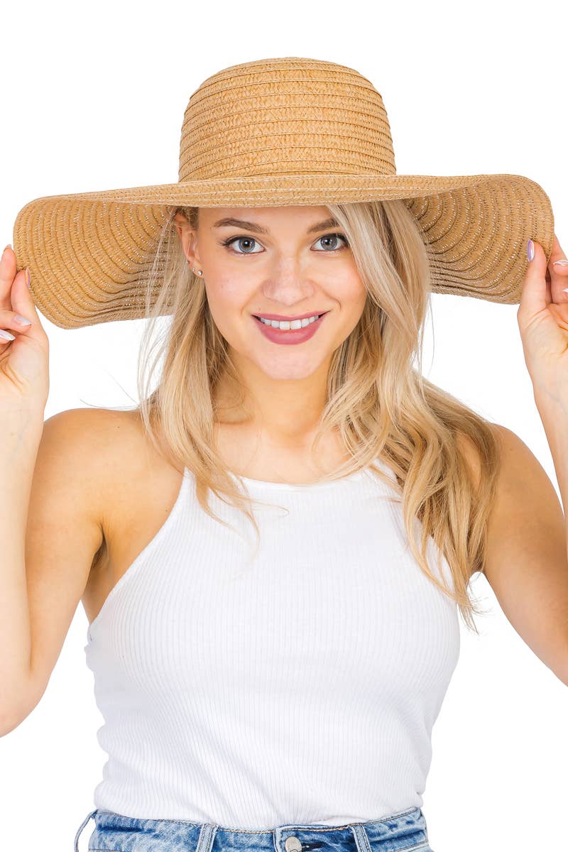 My Sunshine Hot Pink Beach Hat