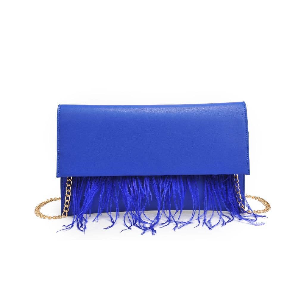 Moda Luxe Electric Blue Everlee Clutch