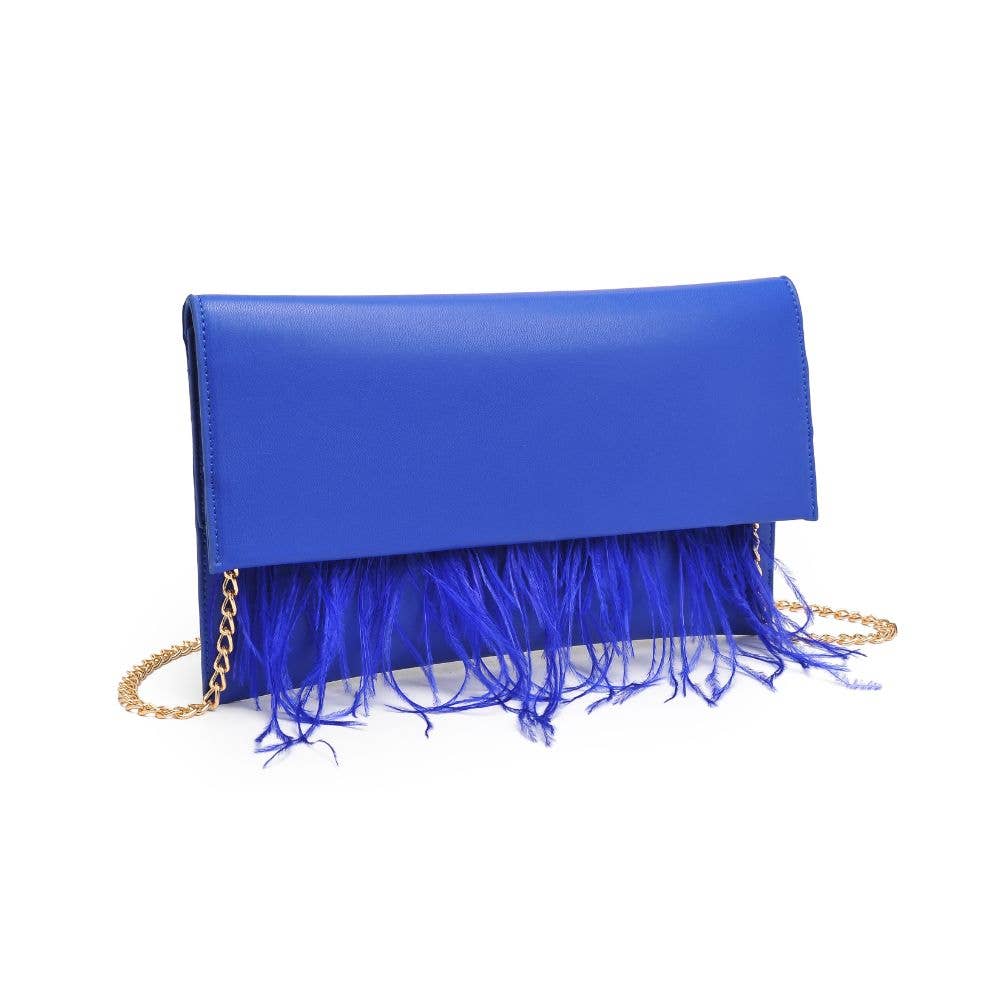 Moda Luxe Electric Blue Everlee Clutch