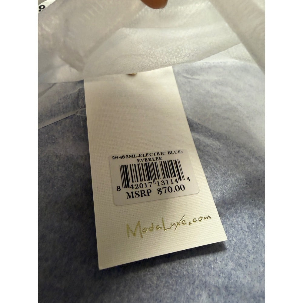 Moda Luxe Electric Blue Everlee Clutch