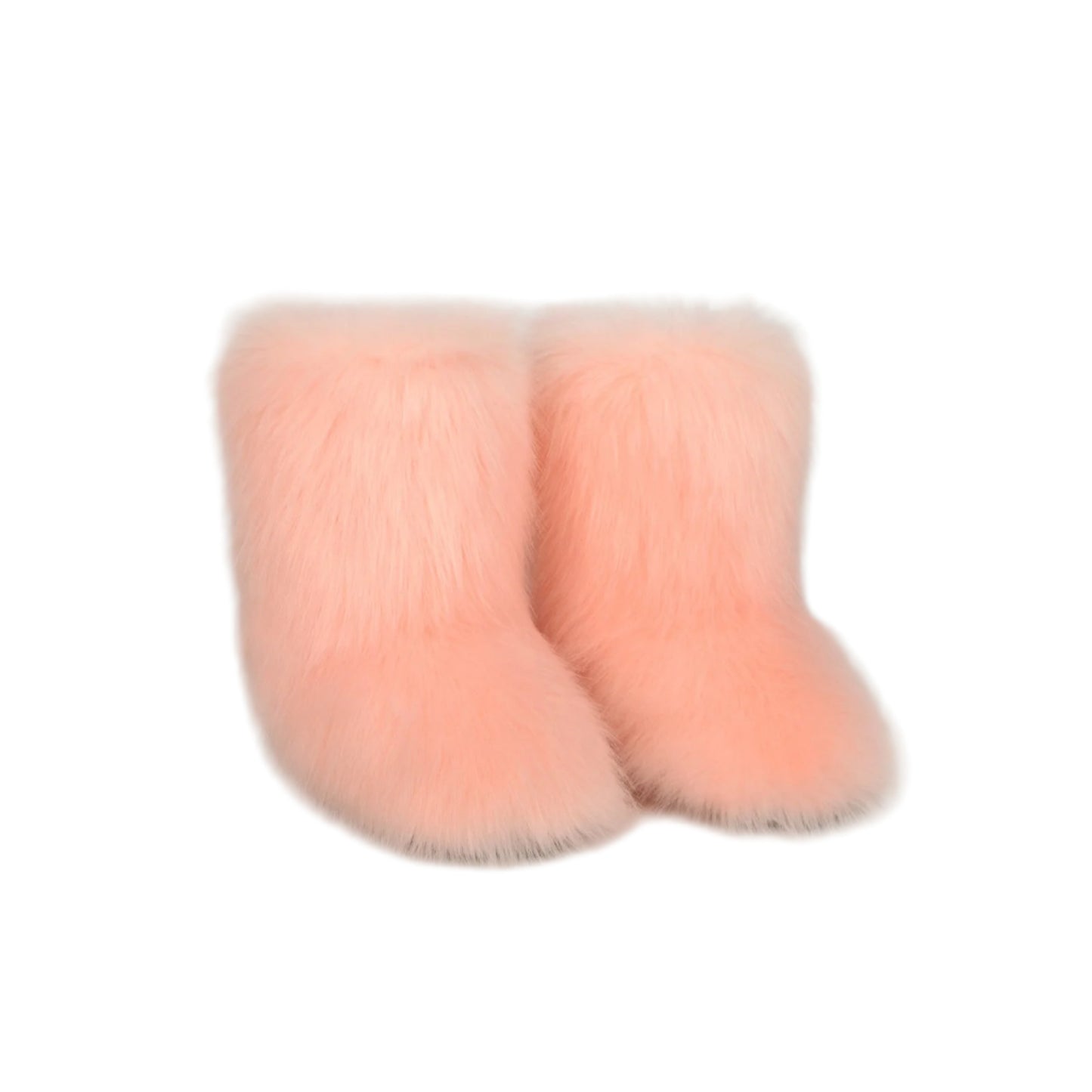 Thermal Fuzzy Platform Boots