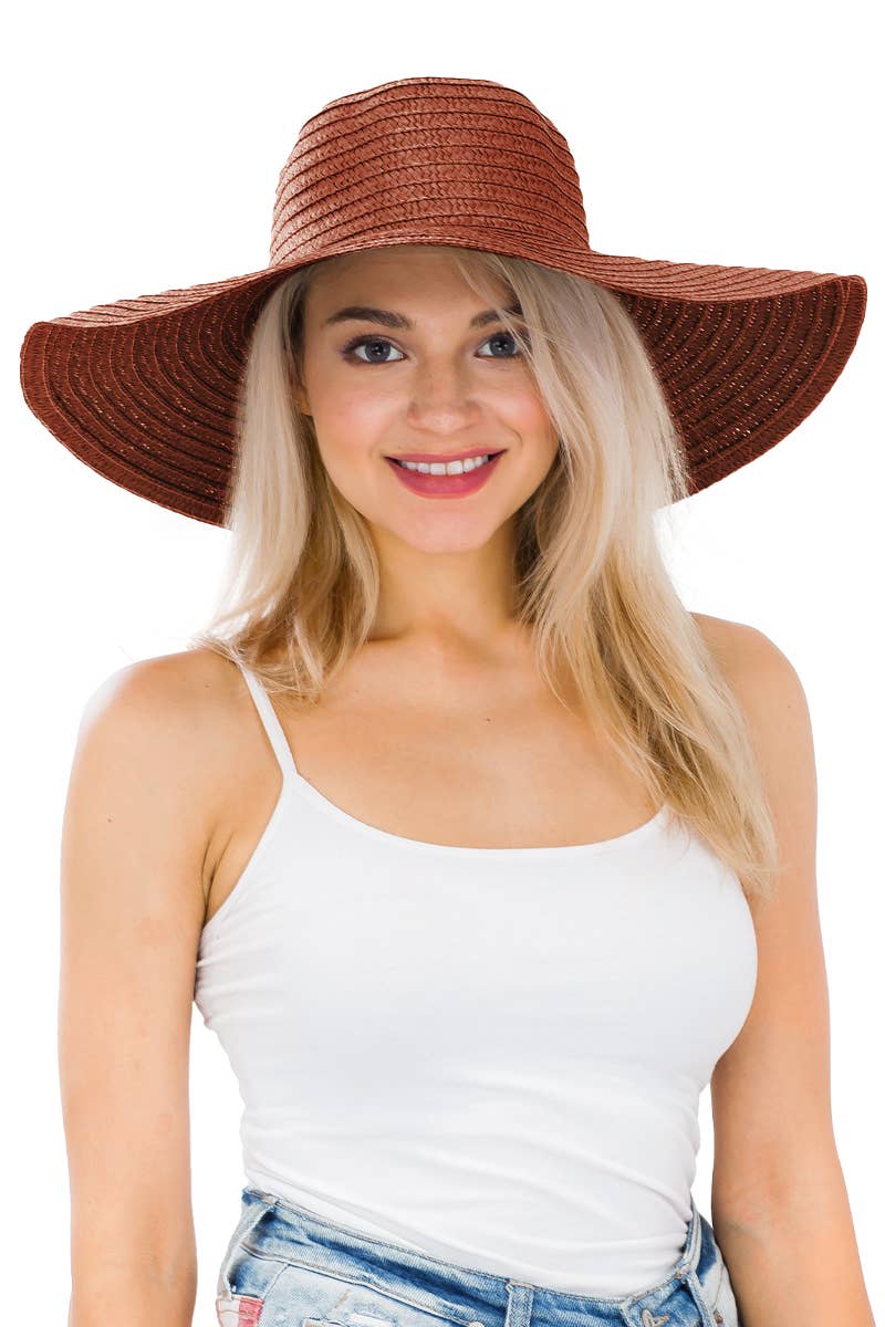 My Sunshine Hot Pink Beach Hat