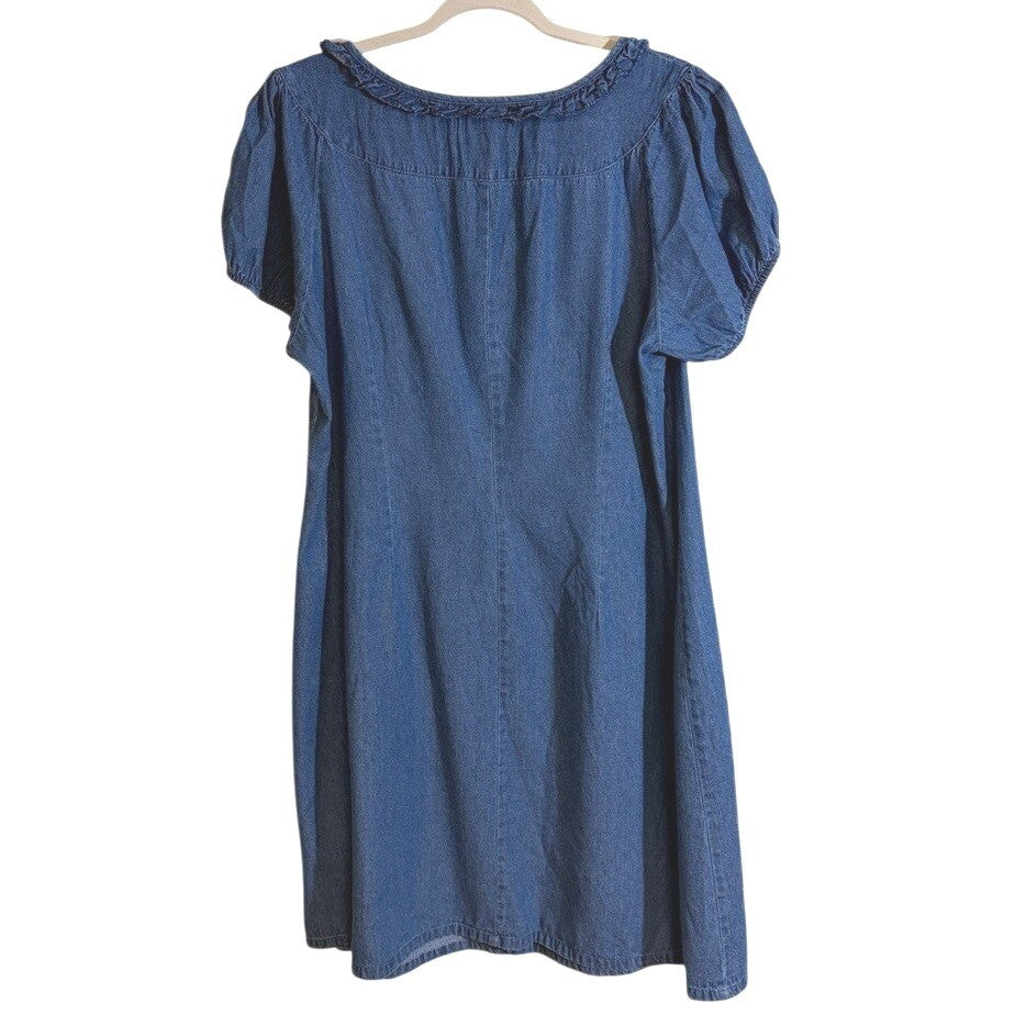 Vintage JFW Babydoll Denim Dress