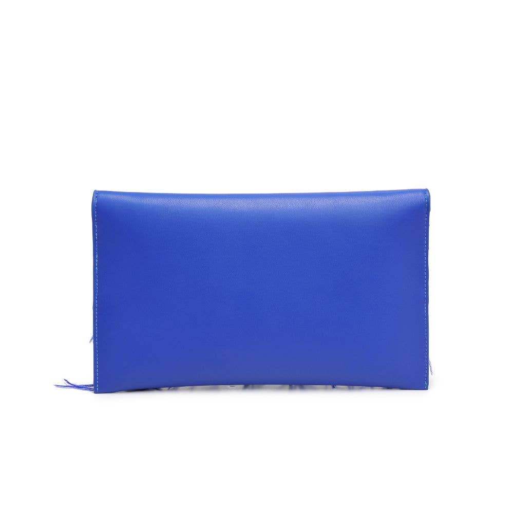 Moda Luxe Electric Blue Everlee Clutch