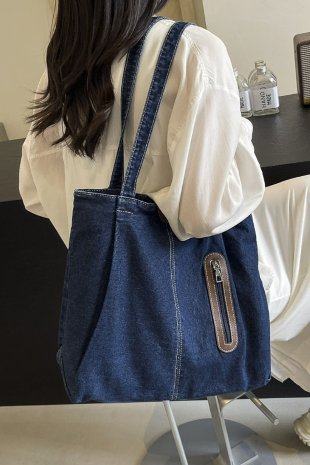 Denim Tote Bag