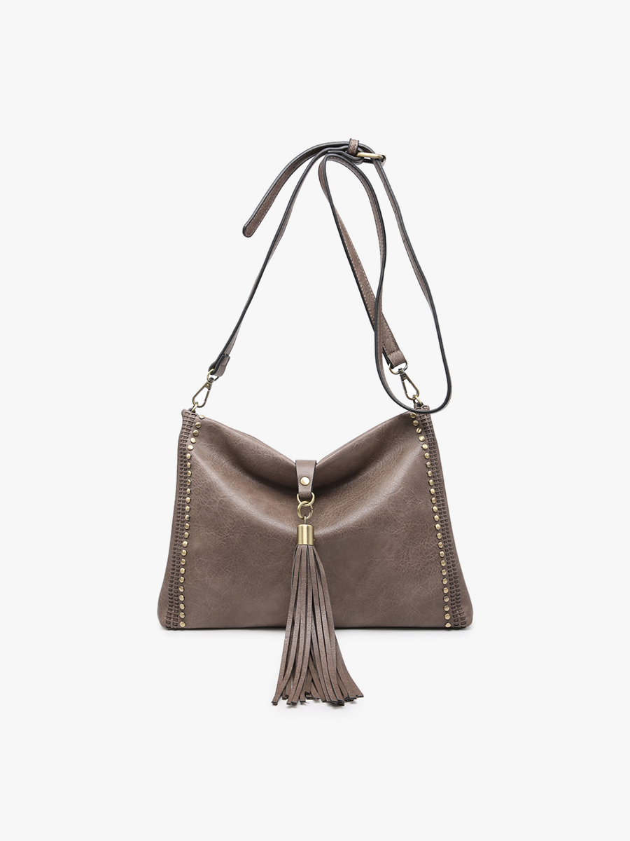 Marie Crossbody w/ Grommet Details