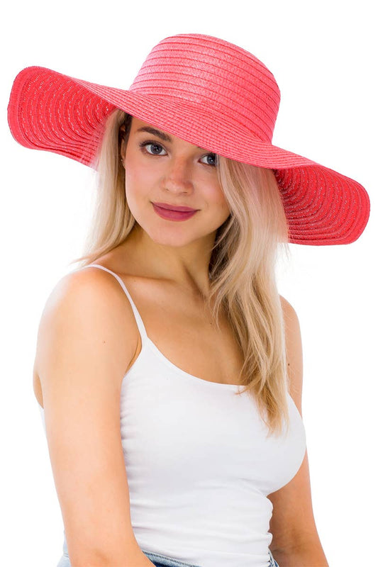 My Sunshine Hot Pink Beach Hat