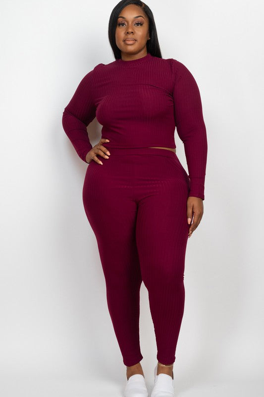 Plus Size Legging Set