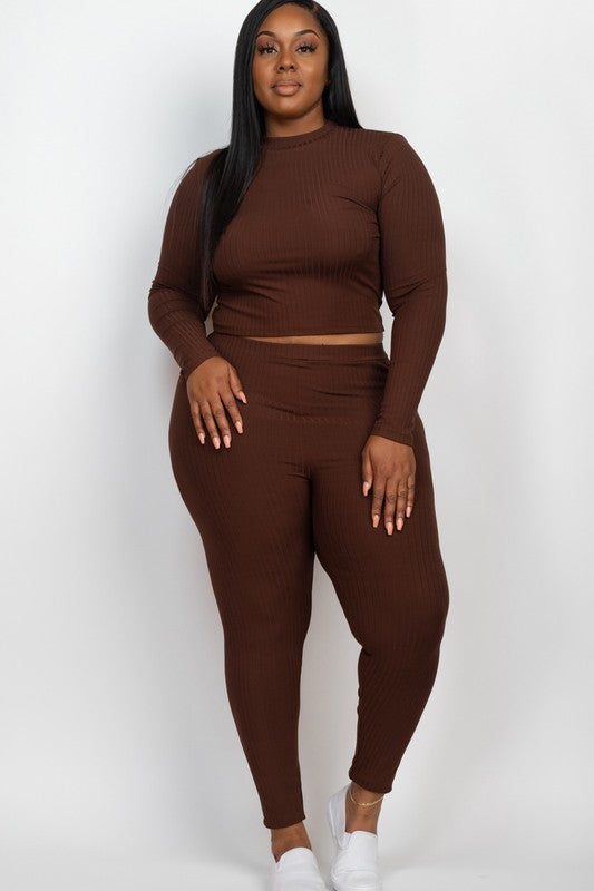 Plus Size Legging Set