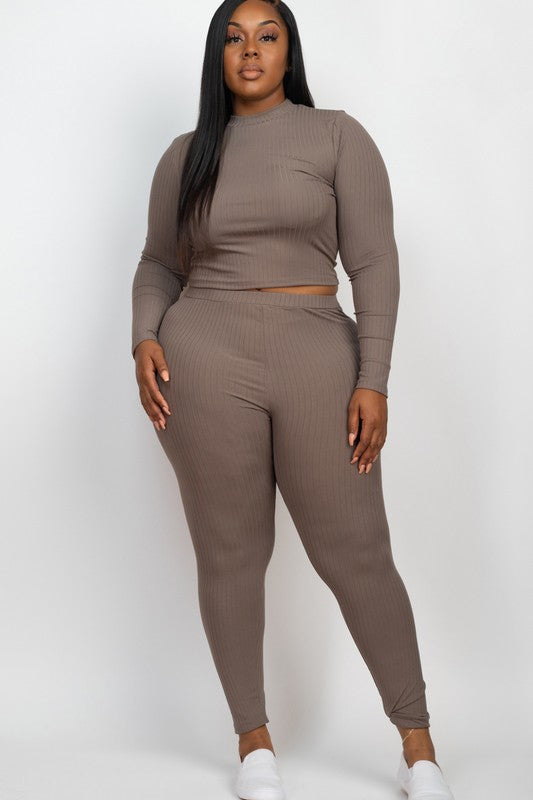 Plus Size Legging Set