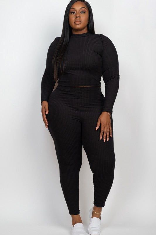 Plus Size Legging Set