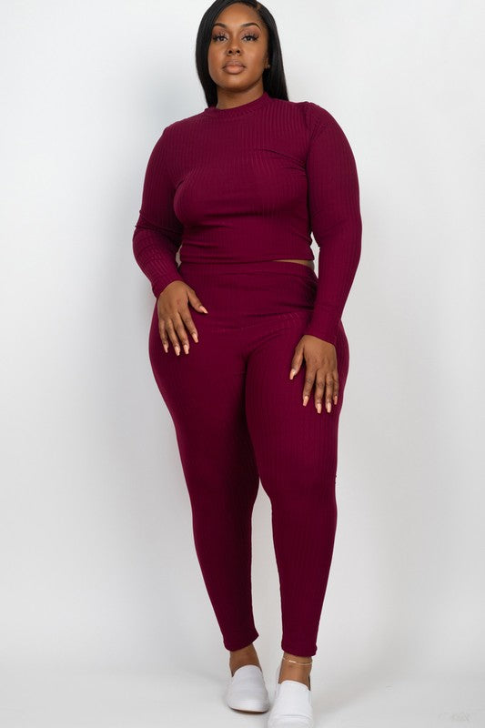 Plus Size Legging Set