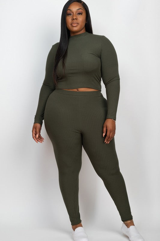 Plus Size Legging Set