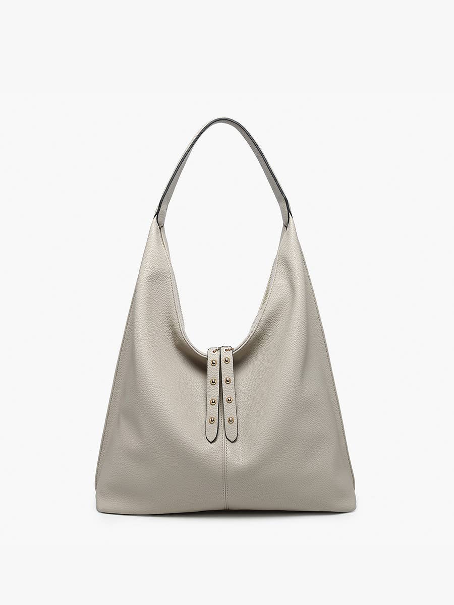 Tori Slouchy Hobo w/ Studded Tassels