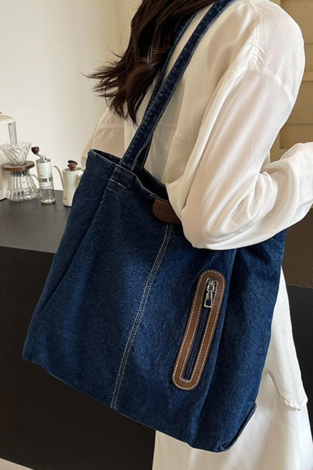 Denim Tote Bag