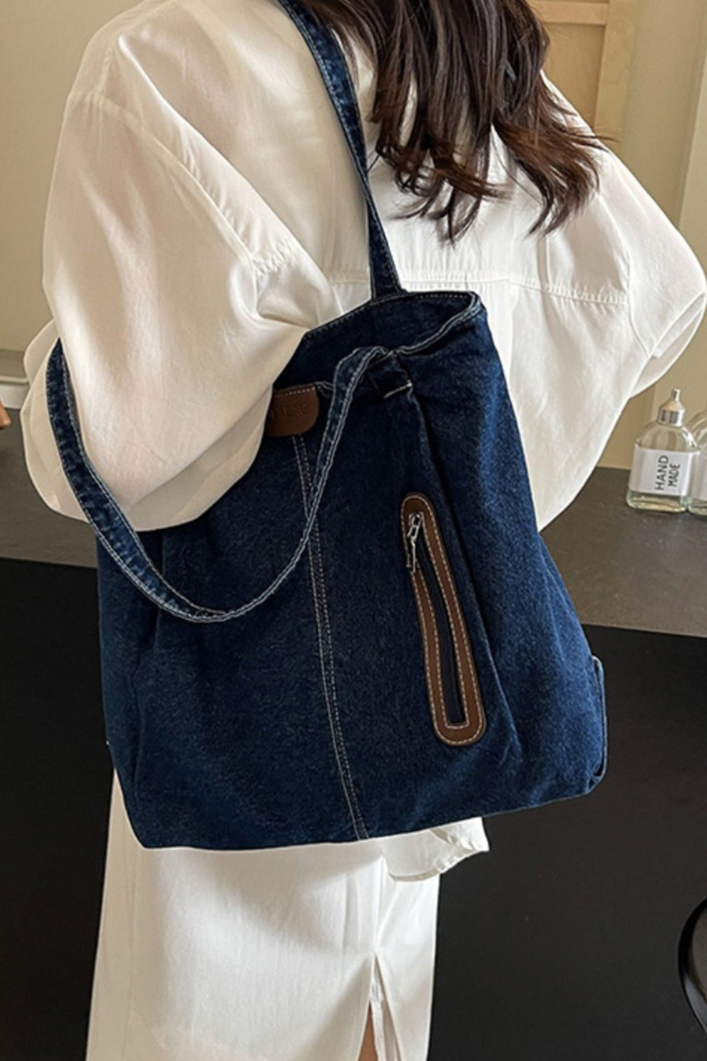 Denim Tote Bag