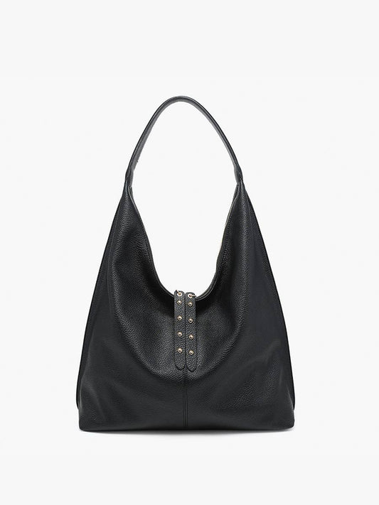 Tori Slouchy Hobo Bag in Black