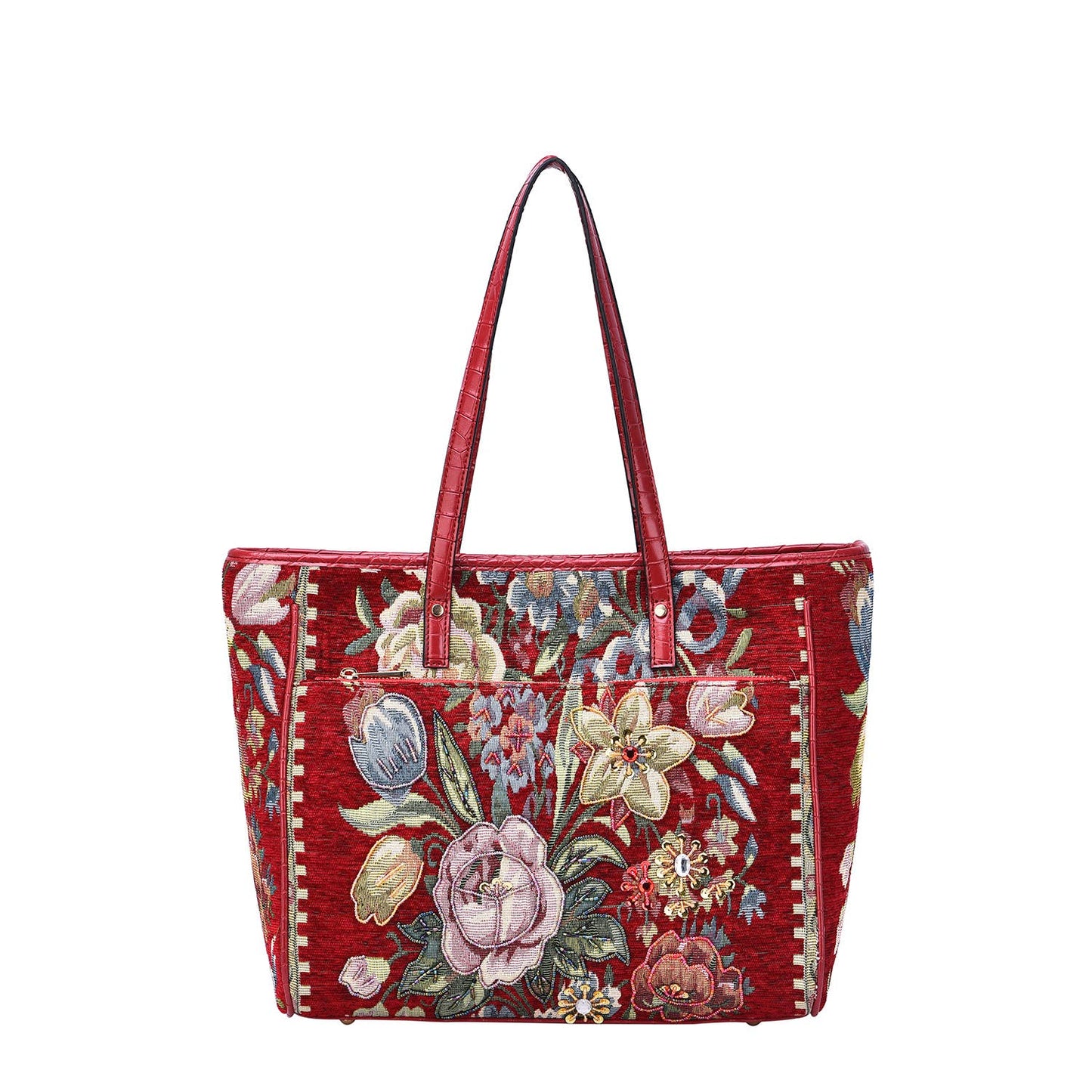 Flower Shop Vintage Tapestry Tote