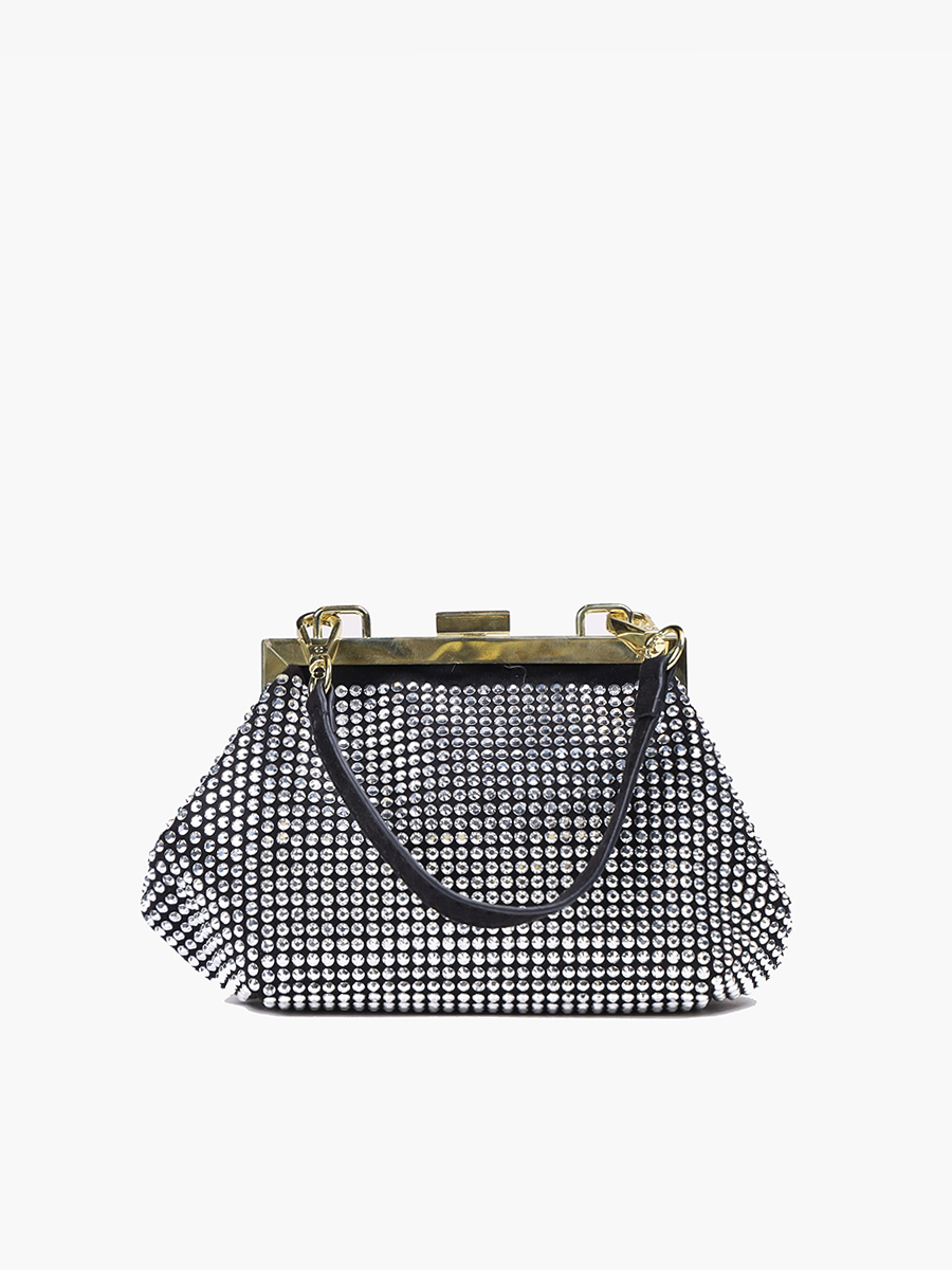 Lola Rhinestone Satchel/Crossbody