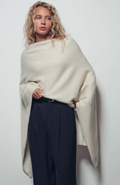 Venitian Knit Poncho