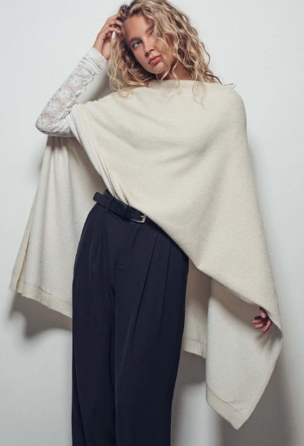 Venitian Knit Poncho
