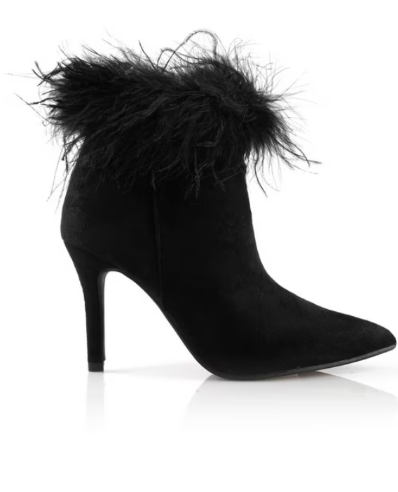 Delilah Fur Ankle Boots