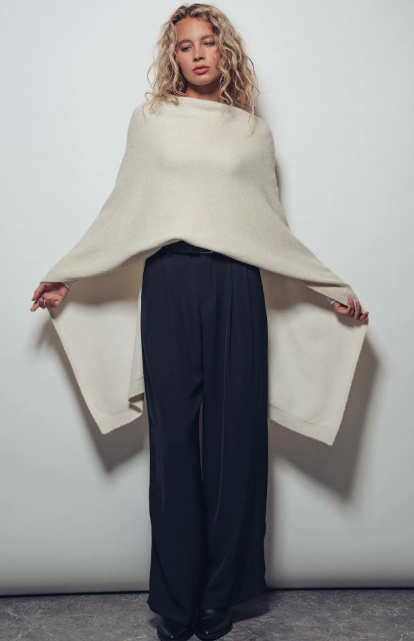 Venitian Knit Poncho