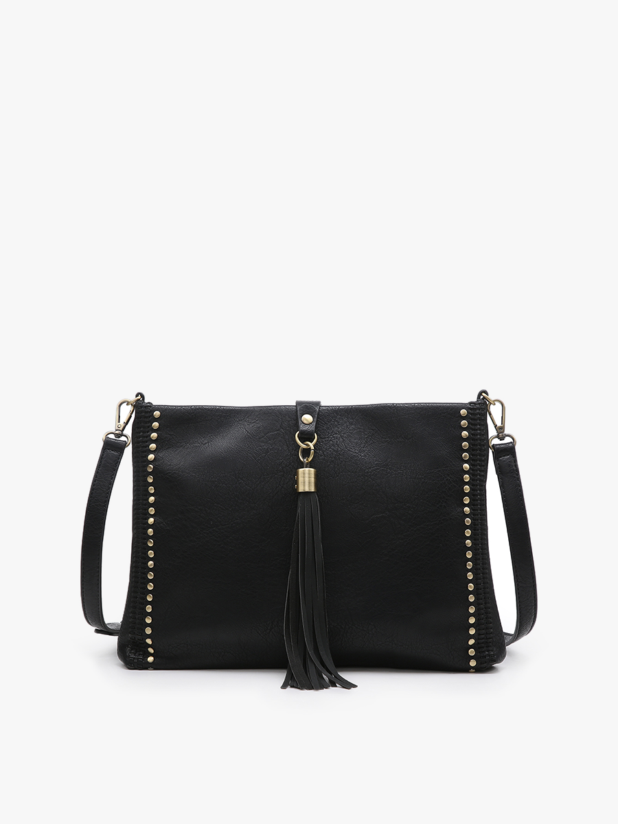 Marie Crossbody w/ Grommet Details