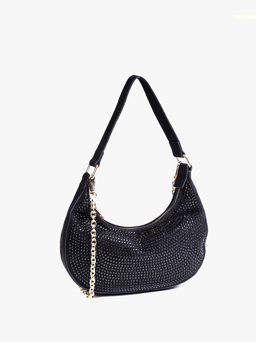 Winona Rhinestone Shoulder Bag