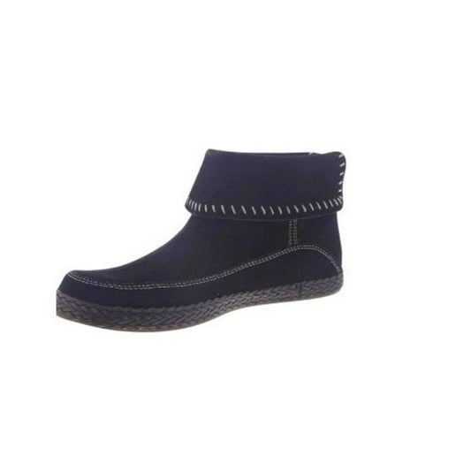 UGG Women's Varney black suede moccasin ankle boots Size 7.5