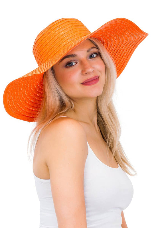 My Sunshine Orange Beach Hat