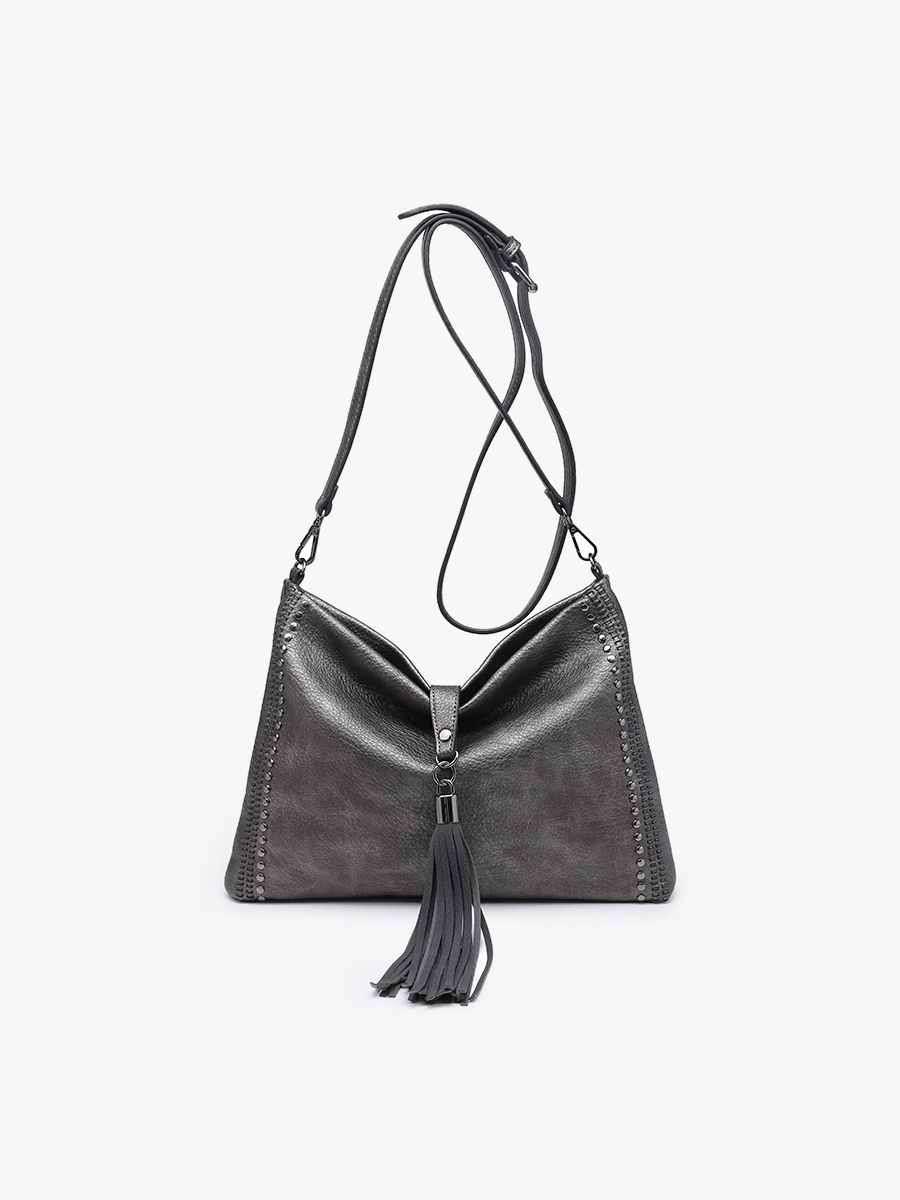 Marie Crossbody w/ Grommet Details