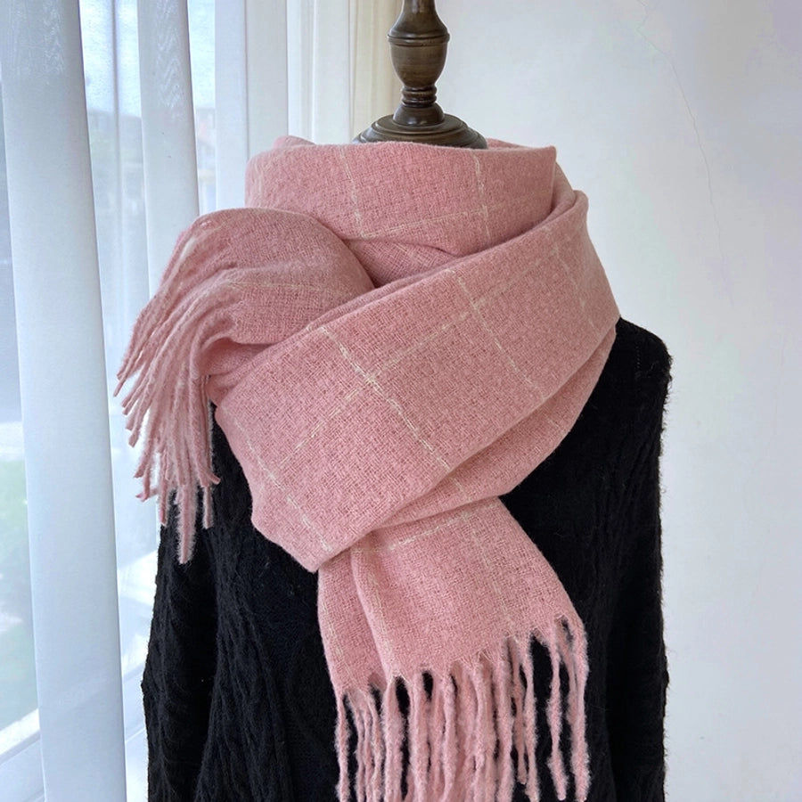 British Style Tassel Scarf